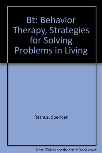 BT Behavior Therapy 0451143078 Book Cover