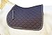 CHALLENGER Horse English Quilted Contoured All-Purpose Trail Saddle Pad Grey 7296GR