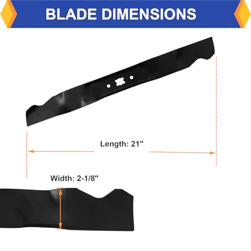 Lawn Mower Blades Dimensions