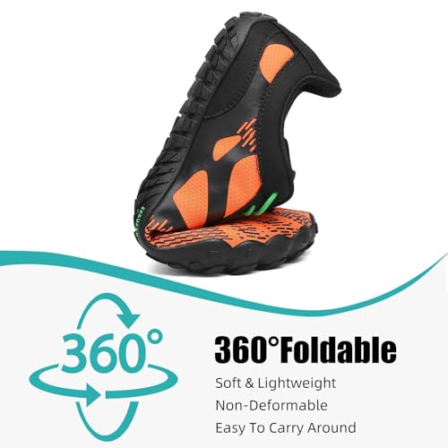 Image of SAGUARO Womens Mens Barefoot Shoes Minimalist Trail Runner Wide Toe Box Zero Drop Outdoor Cross Training Shoe