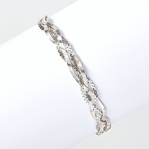 Ross-Simons Italian Sterling Silver Braided Bracelet3