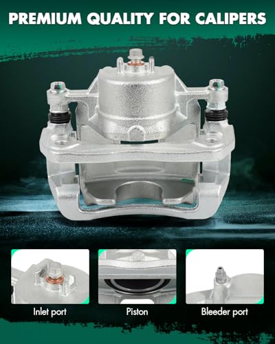 Image of SCITOO 19B6463 19B6462 Front Left & Right Disc Brake Calipers Assembly w /Bracket For Hyundai For Santa Fe 2010-2012,For Kia For Sorento 2011-2013