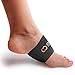Copper Compression Copper Padded Arch Support - 2 Pain Relief Foot Care Brace Sleeves for Plantar Fasciitis, Heel Spurs - Wide Narrow Feet - Flat Feet & Fallen Arches, High Arch - 1 Pair - Black