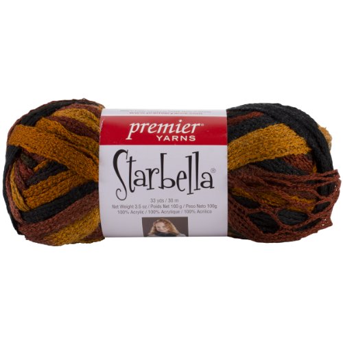 Premier Yarn 15-66 3-Pack Starbella Yarn, Gold Nugget