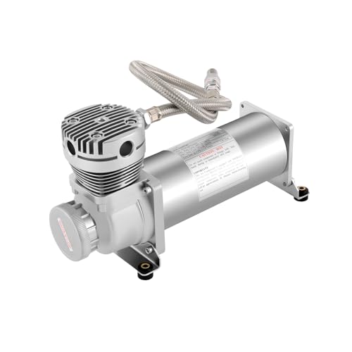 Luftkompressor kompressor, 300 W 200 PSI luftfjäderkompressor, högpresterande kompressor, bilsignaler, pneumatiska fjädersystem, bilddäck, universal