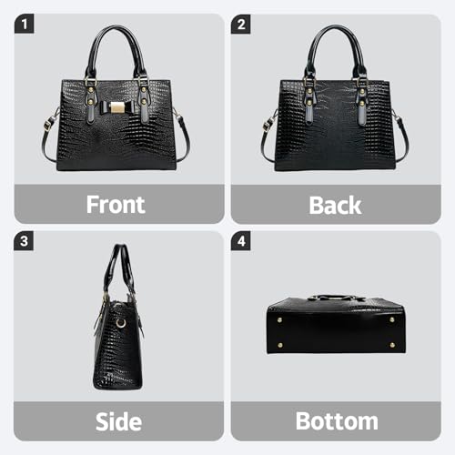 Set de 2 carteras y bolsos para mujer miniatura 6