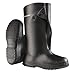 ONGUARD 86030 Heavy Flex-O-Thane/PVC Men's Overshoe with 4-Way Cleated Outsole, 17" Height, Black, Size X-Large