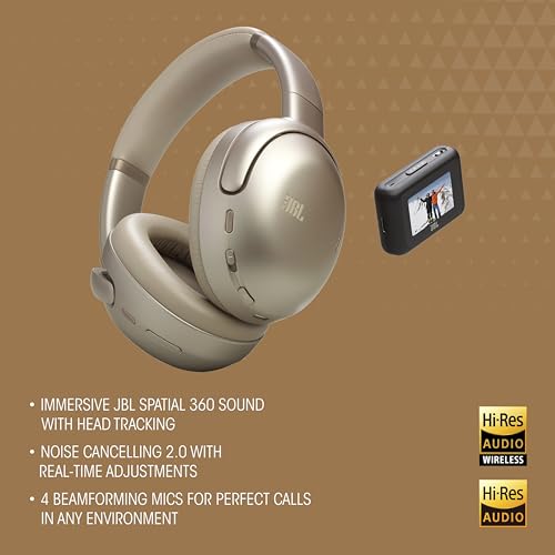 Image of JBL Tour One M3 - Smart Transmitter Wireless Over Ear Headphones with ANC 2.0, Hi-Res LDAC Audio,Spatial 360 Sound, 8 Mics - Perfect Calls with Crystal AI,70Hrs Playback, Black