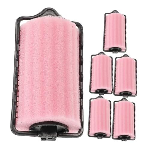 Gatuida 6 piezas Rulos de Espuma para Pelo sin Calor Protectores para Tipo de Cabello Cómodos y Suaves para Crear Rizos Naturales y Ondas Duraderas sin Daño Uso Nocturno y Diurno
