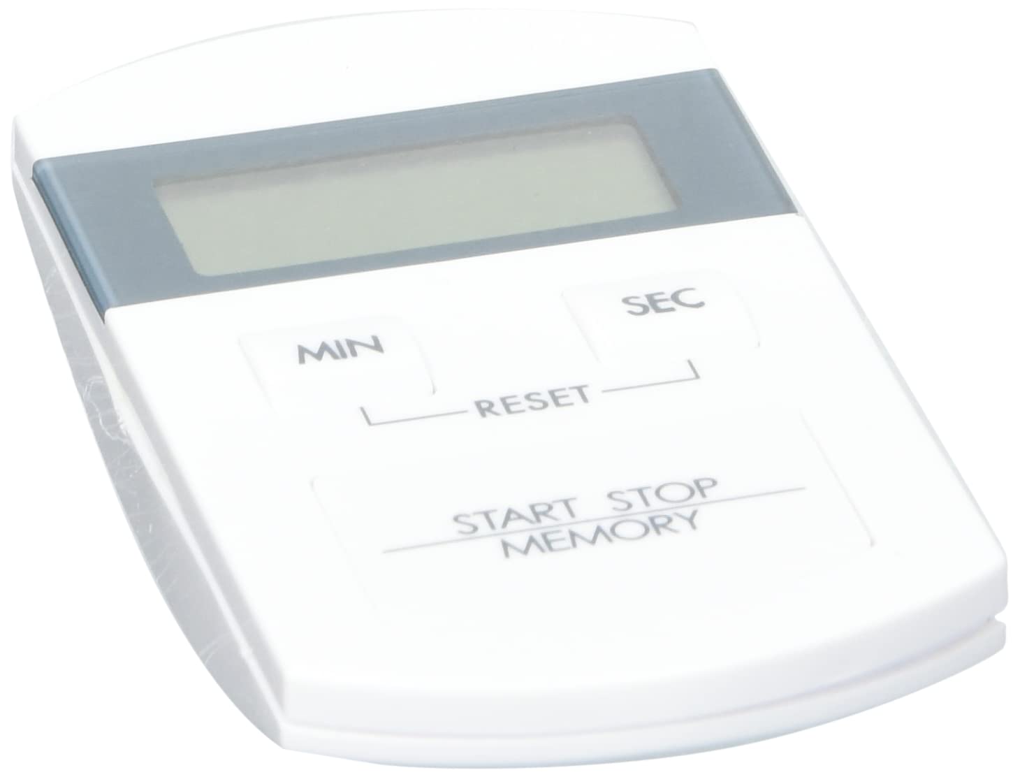 TFA Dostmann Quarz Kurzzeitmesser – Kunststoffgehäuse, Timer & Stoppuhr bis 99:59, Memory-Funktion, Magnethalter, inkl. LR44-Batterie
