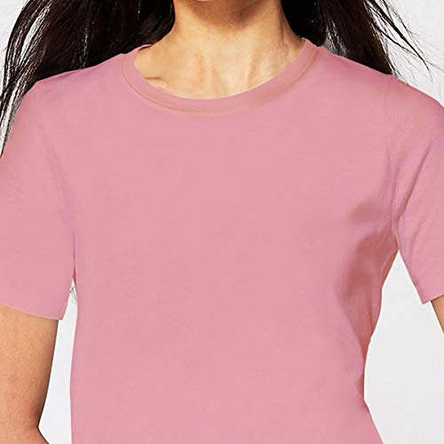 Image of Pooplu Women's Regular Fit Premium Plain 100% Cotton Round Neck Half Sleeves Multicolour Pootlu T Shirt. Casual, Stylish, Trending, Symbol Tshirts
