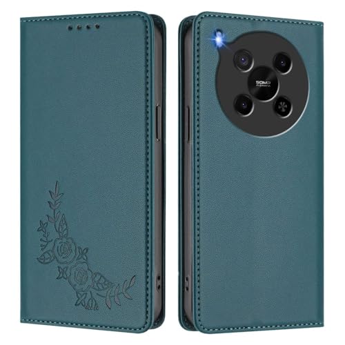 Housse ZTE Blade A75 Pro 5G vert foncé idéale pour vos sorties de jour
