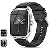 LAOYABB Smartwatch Uomo Donna con Effettua o Risposta Chiamate, 2.01'' Orologio Fitness Smart Watch con Cardiofrequenzimetro/Contapassi, Impermeabile IP68 Orologio Sportivo per Android iOS