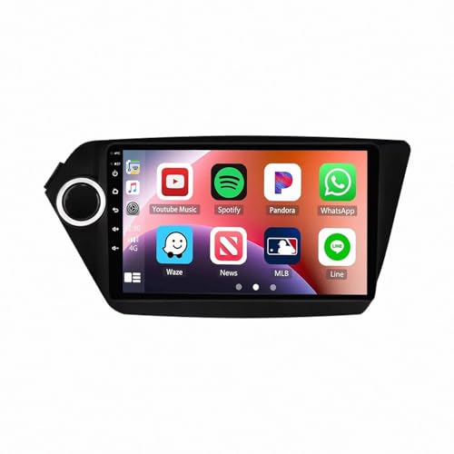Audio estéreo 2 DIN elimina cables en tu Kia Rio 3 con Android Auto y Carplay