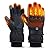 Heated Gloves for Men Women, 3-Gear Electric Rechargeable Hand Warmer with Battery for Winter Outdoor Sports (Large)