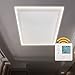 Produktbild Heidenfeld Infrarotheizung HF-HP500 mit Licht |    - LED Rahmen - Infrarot Deckenheizung mit Thermostat - Deutsche Qualitätsmarke - Fernbedienung (640 Watt Warmweiß)