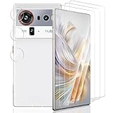 Yieehhow [3+3 Pi�ces] Verre Tremp� pour ZTE Nubia Z80 Ultra Protection D'�cran, 9H Duret� Vitre Tremp� et Protecteur D'objectif Cam�ra, Sans Bulles/HD Protection �cran pour Nubia Z80 Ultra