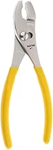 Tenlacum Alicates de junta deslizante Material de acero Manija de plástico Color amarillo para sujeción - Amarillo, (B,Amarillo)