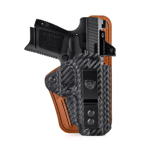 Canik TP9 Elite SC Holster, IWB Kydex and Leather Hybrid
