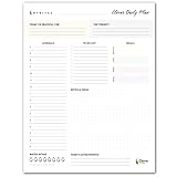 Daily Planner & Gratitude Journal to Boost Productivity, Happiness & Hit Your Goals – 8,5' x 11'...
