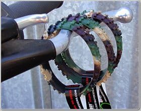 Ride On Camo Knobby DirtBike Tire Wristband