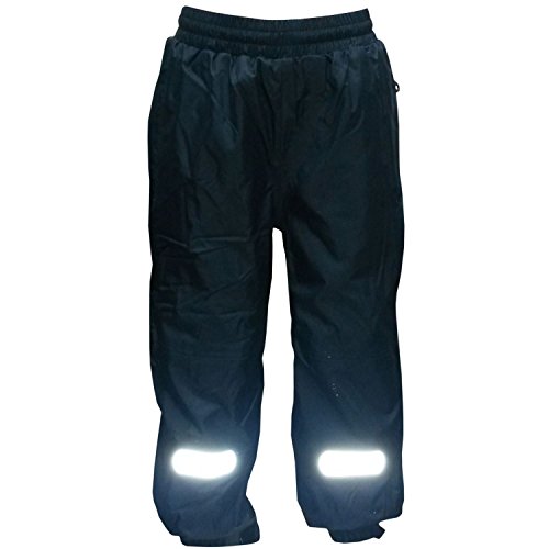 Preisvergleich Produktbild Outburst - Jungen Regenhose Matschhose Skihose Fleecefutter wasserundurchlässig, Dunkelblau, Größe 122
