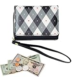 Plaid Kids Wallet, Girls Bifold Purse, Fashionable Short Wallet With Multiple Compartments For Cards, Cash, Compact And Lightweight Design For Children, Teenagers, Women