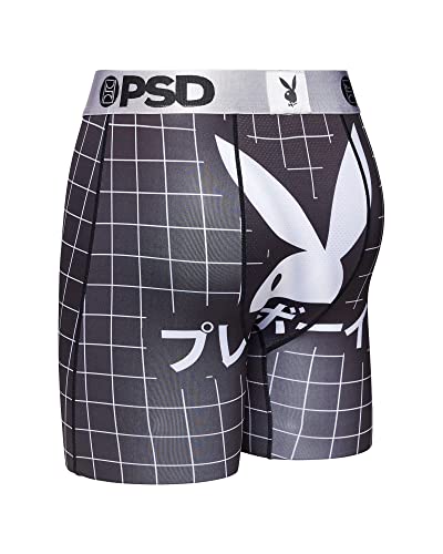 PSD Men's Basic Solid Boxer Briefs - 7 Inch Inseam Breathable and Supportive Men's Underwear with Moisture-Wicking Fabric2