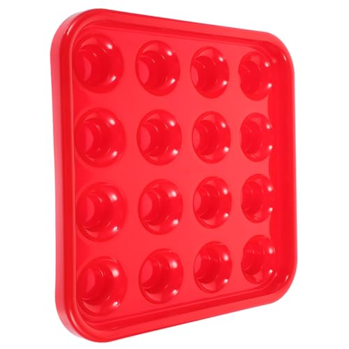 BESPORTBLE Plastic Billiard Tray Billiard Balls Storage Tray Game for Snooker Pool