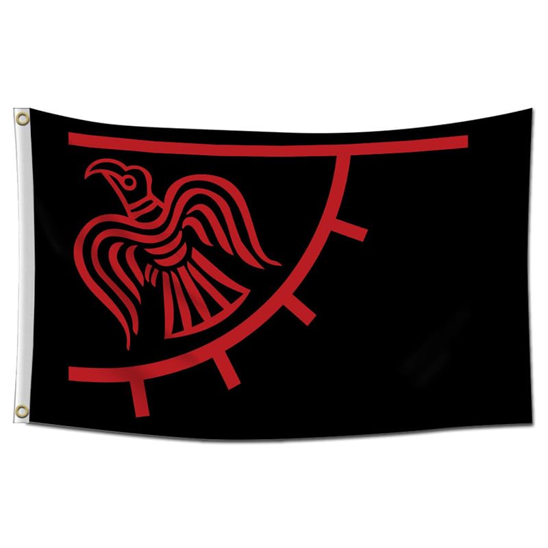 Viking Pirate Flag 60x90cm Polyester Banner Indoor Backdrop Outdoor Decor Color:Viking Pirate Flag