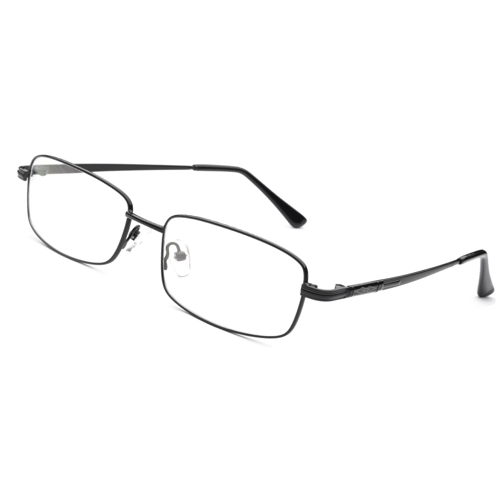 Fuisetaea Metal Frame Nearsighted Myopia Glasses -3.50 Titanium Alloy Distance Glasses