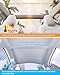 Farmogo Sunshade Roof for Tesla Model 3 Highland Accessories 2024-2026 [UPF 50+ &No-Gaps & No Sagging] Thermal Insulation Ice-Crystal Roof Shade for Tesla Model 3 Accessories (2 of Set) (Gray)