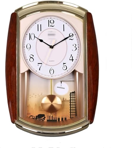 Horloge de salon grand format style chinois et pendule européen