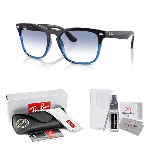 Ray-Ban RB4487 Steve Square Sunglasses for Men for Women +BUNDLE with ACCESSORY EYEWEAR KIT2