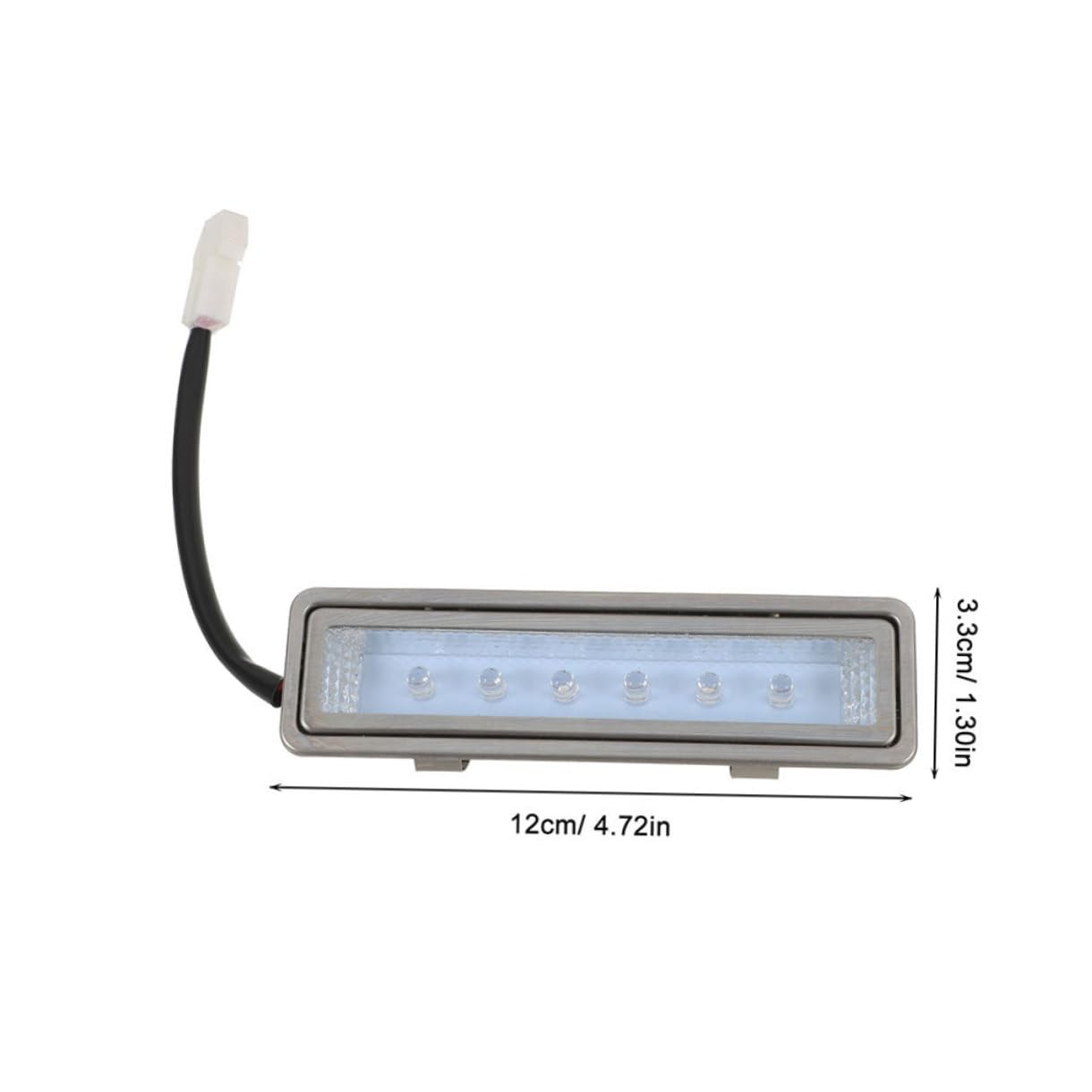2 pezzi LED per Cucina Luce Fredda per Integrati Ricambio Lampade LED Risparmio Energetico per Ventilazione Cucina