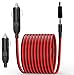 Produktbild RUNCCI-YUN KFZ Zigarettenanzünder Stecker Verlängerungskabel, 12-24 V 4FT Zigarettenanzünder Stecker auf DC 5,5 mm x 2,1 mm / 4,0 mm x 1,7 mm Anschlusskabel für tragbare DVD-Player, Auto, LKW