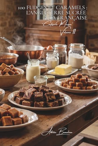 100 fudges et caramels : l'Angleterre sucrée à la française: Cuissons précises, textures parfaites, la confiserie maîtrisée