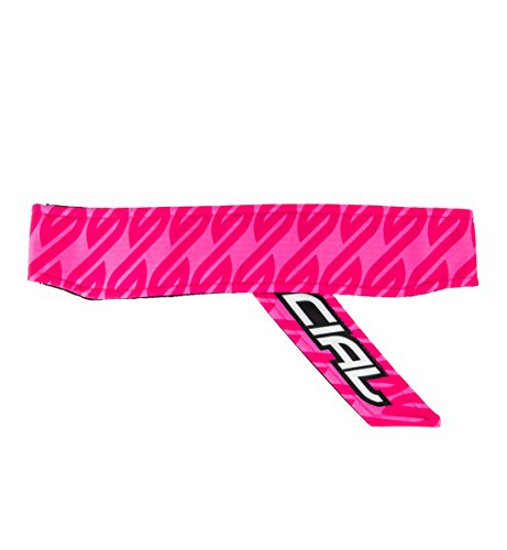 Social Paintball Long Tie Headband, Pink S
