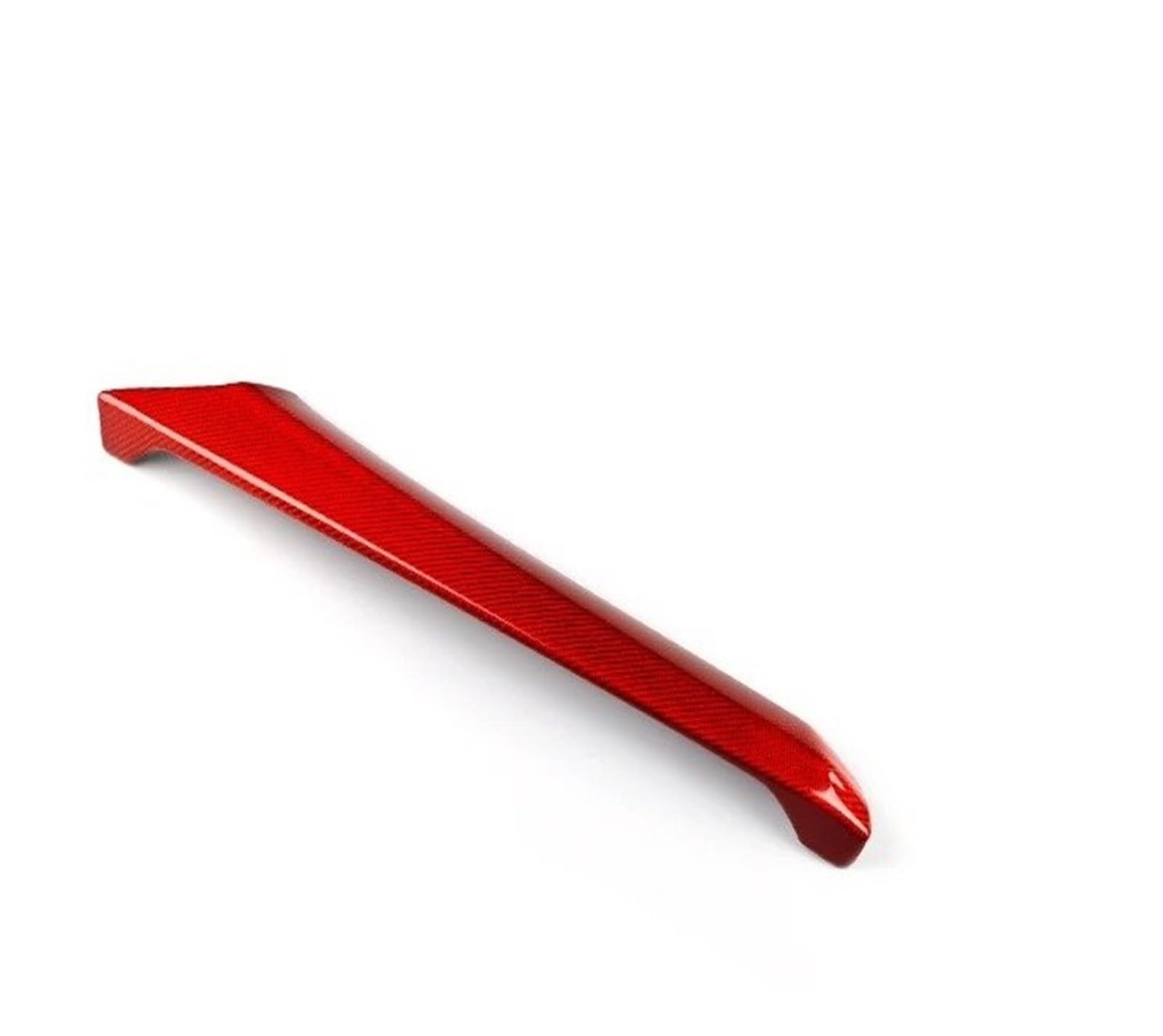 Interior Trim for Chevrolet for Corvette C8 2020-2024 Car Center Console Side Interior Real Hard Carbon Fiber Sticker Car Interior Trim Strips(Red Carbon)