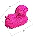 Zugar Land Soft Shaggy Puffer Dog Toy (1 Pink) (8