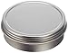 Paper Mart 6518200P Screw Top Round Steel Tins, 2-Ounce, 24-Pack