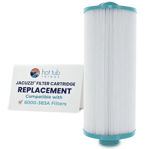 Hot Tub Things Replacement Filter Cartridge Compatible for Jacuzzi ProClear 6000-383A J-Series (2002+) - HydroFilter with Twist-Off Cap, Superior Filtration, Accessories & Replacement Parts