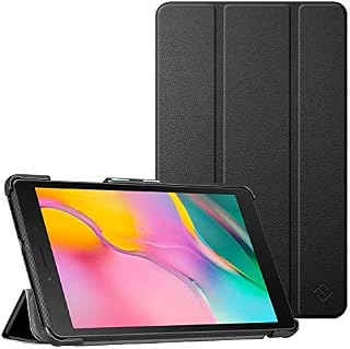FINTIE SlimShell Case for Samsung Galaxy Tab A 8.0 2019 (SM-T290 / SM-T295), Super Thin Lightweight Magnetic Stand Cover for Samsung Galaxy Tab A8 8-Inch Tablet, Black