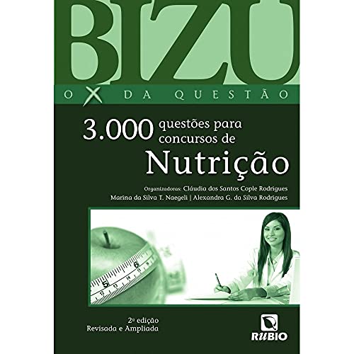 3.000 questões para concursos de nutrição (Volume 3)