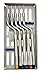 Osteotomes Set (5 pcs) Color Coded concave tip with Sterilization Cassette Adjustable Screw for Dental Implantologists, Bone Spreading, Sinus Lift by ARTMAN