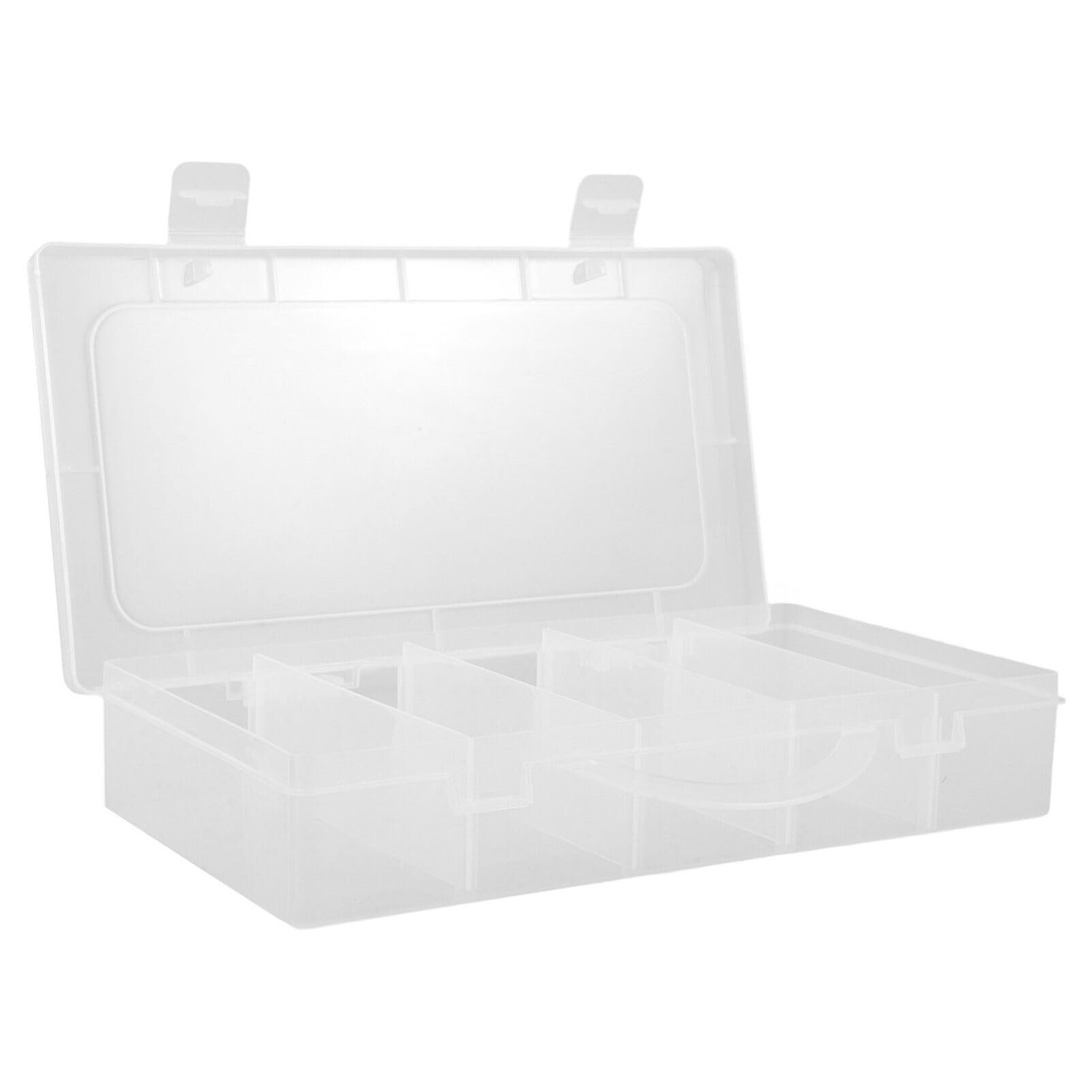 OSALADI Convenient Storage Box Dividers Portable Toolbox for Organizing Tools Nails Screws and More Durable Household Organizer for Daily Use Design