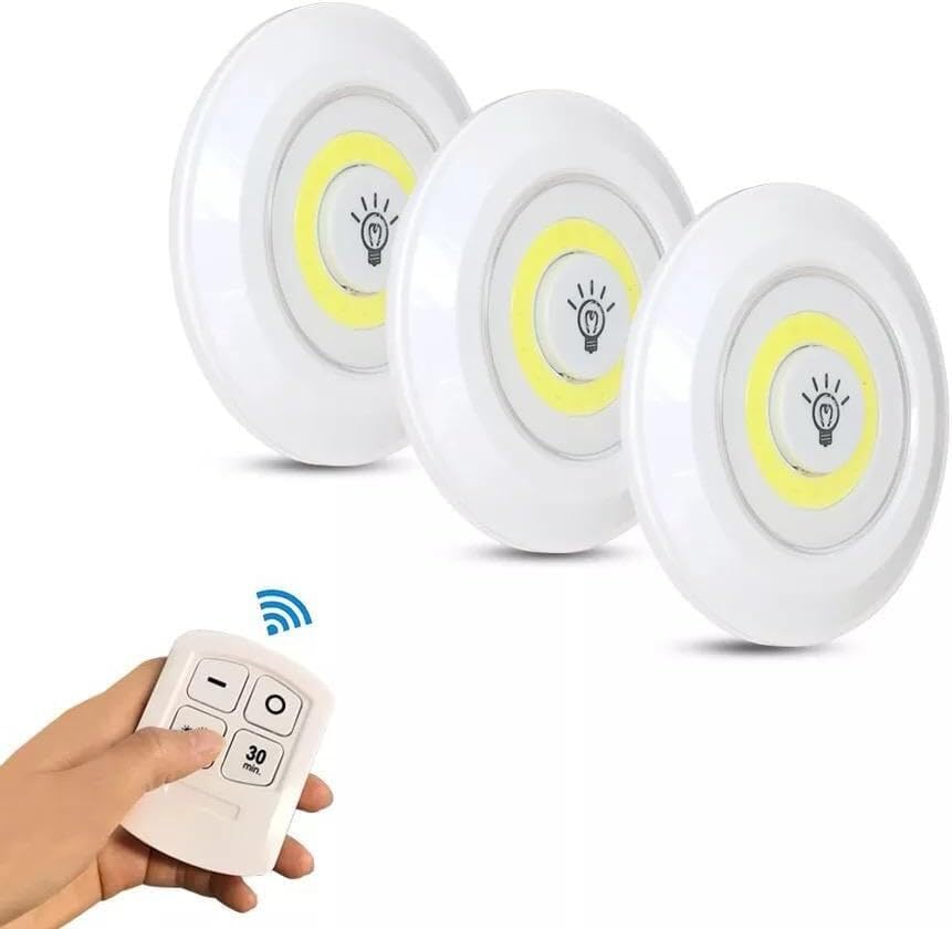 Image of ASTOUND LED Light with Remote Control Bedroom Kitchen Set of 3