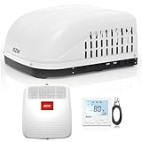 BZW 15,000 BTU RV Air Conditioner, 110-120V, Cooling Only, Easy Install, All-in-One Unit, White