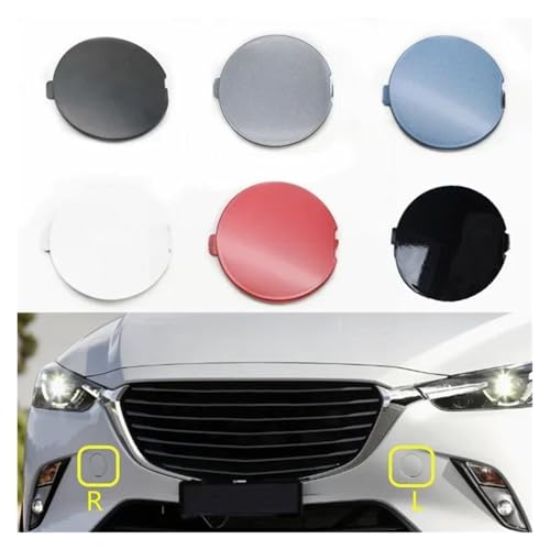 Cache-crochet de remorquage blanc pour Mazda CX3 DK paire avant de précision