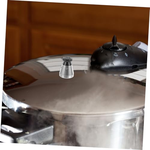 Kit de repuestos para olla a presión Angoily con junta, tubo de ventilación y cubierta de quemador de aleación de aluminio miniatura 7